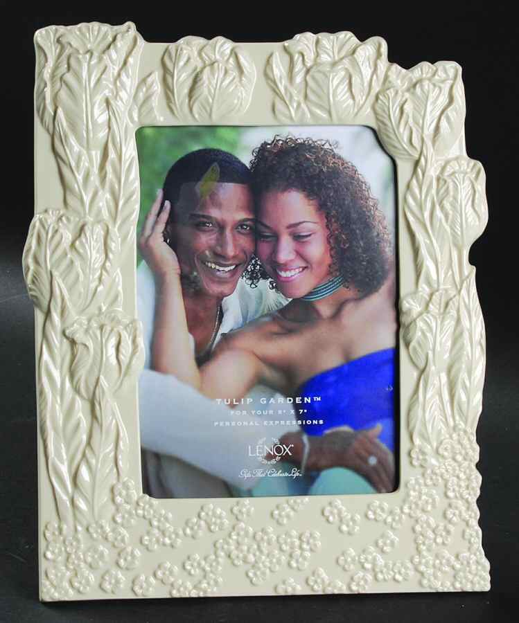Tulip Garden Frame-Holds 5" X 7" by Lenox-1