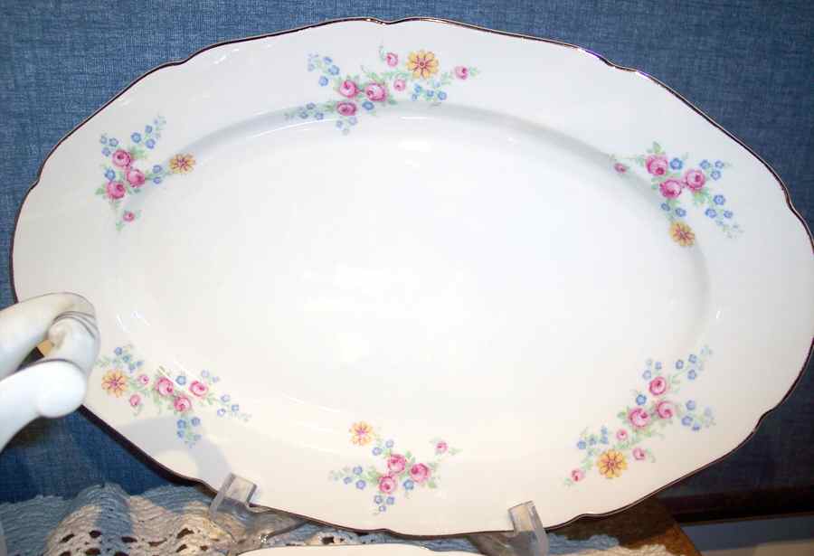 Titania 14" Oval Serving Platter by Richard  Kampf-1