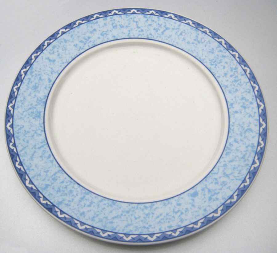 Blue Marble Dinner Plate by Lynn's China-1