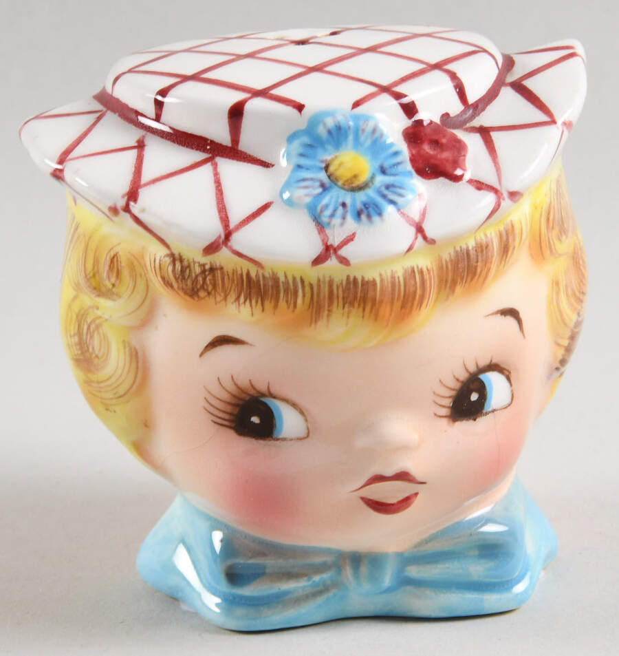 Dainty Miss Salt Shaker by Lefton-1
