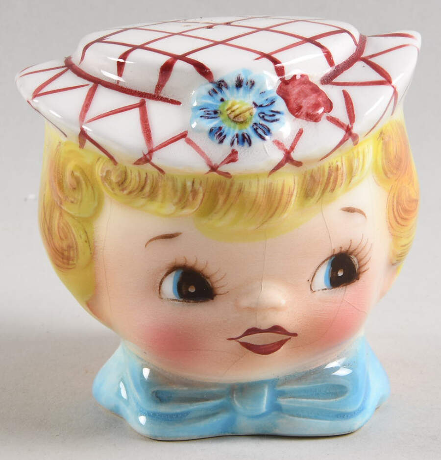 Dainty Miss Pepper Shaker by Lefton-1