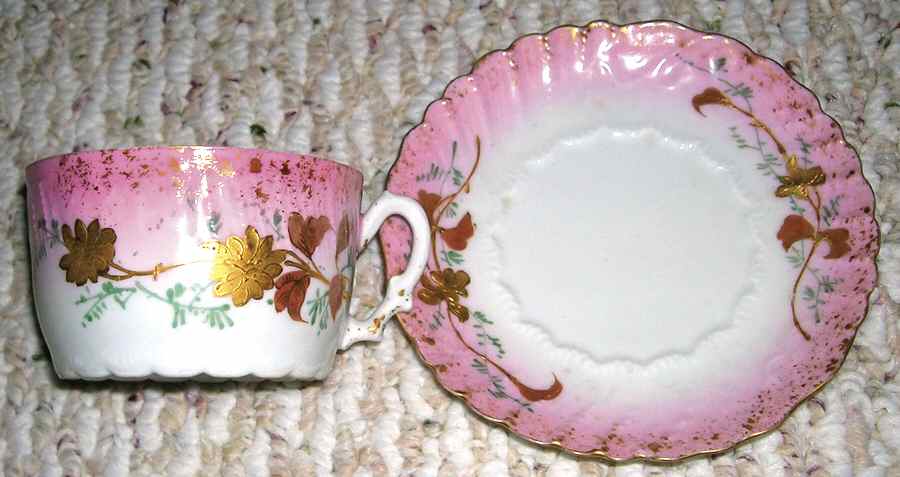 LSS208 Flat Cup & Saucer Set by Lazarus Straus & Sons-1