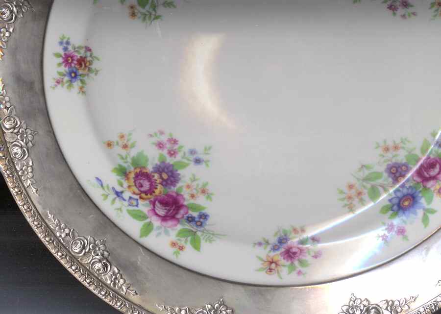 Aurora Sterling Rim Dinner Plate by Lenox-1