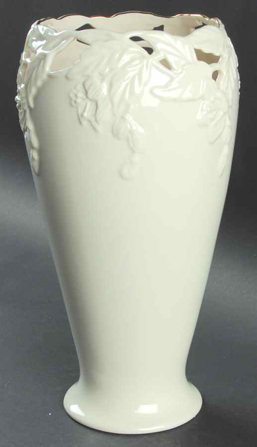 Trellis Leaf 9" Vase by Lenox-1