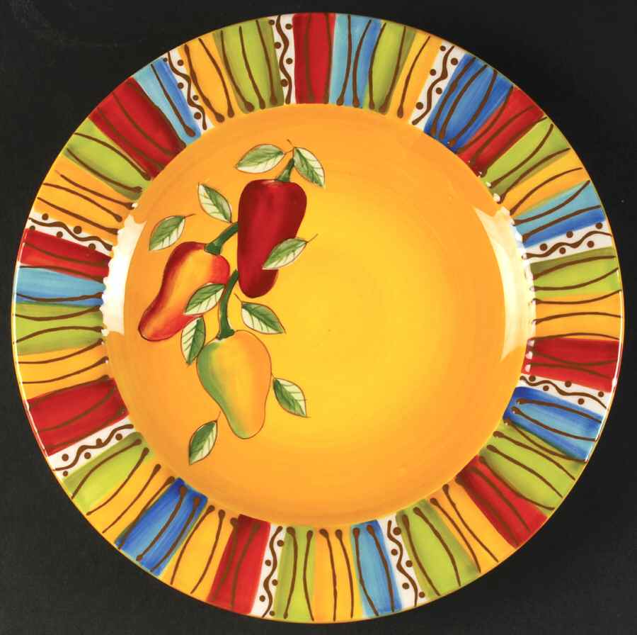 El Mirasol Collection Salad Plate by Laurie Gates-1