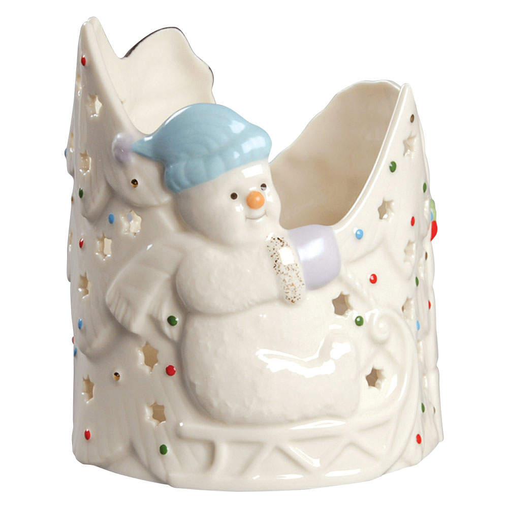Snowman Christmas Collection Snowman Votive Candleholder by Lenox-1