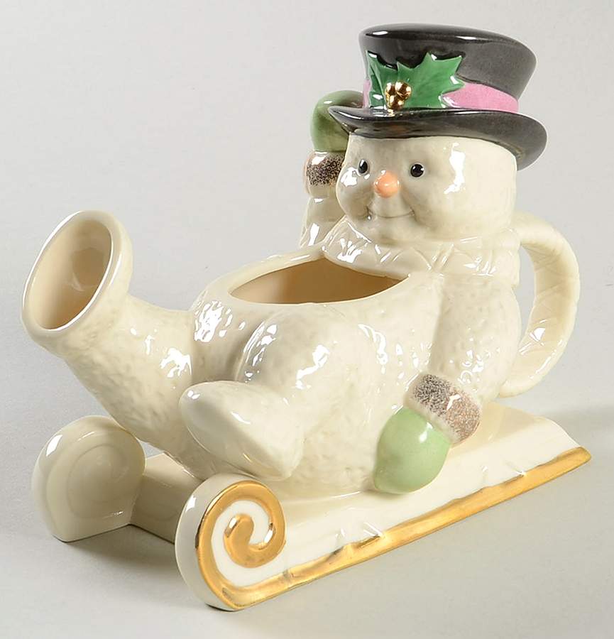Snowman Christmas Collection Figural Creamer by Lenox-1