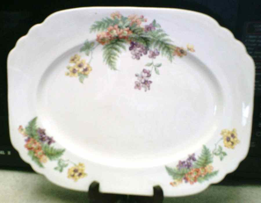 Primrose 11" Oval Serving Platter by Limoges-American-1