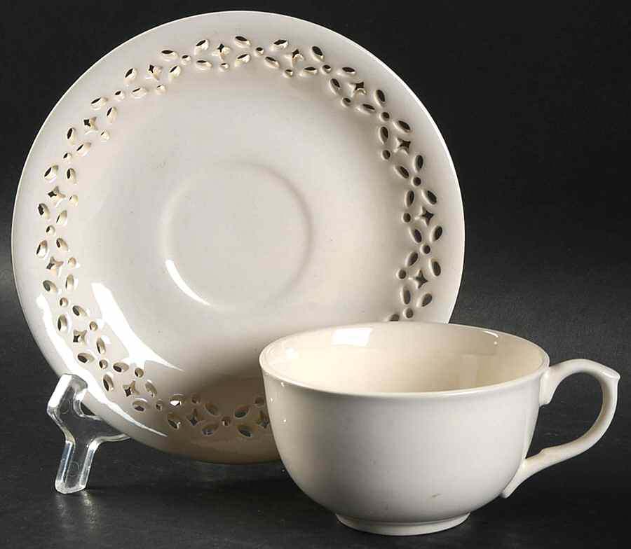 Dunham Flat Cup & Saucer Set by Ralph Lauren China-1