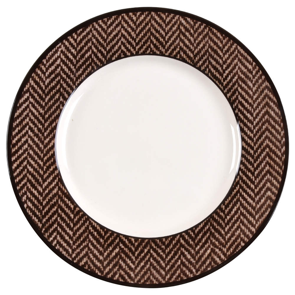 Ethan Herringbone Dinner Plate by Ralph Lauren China-1