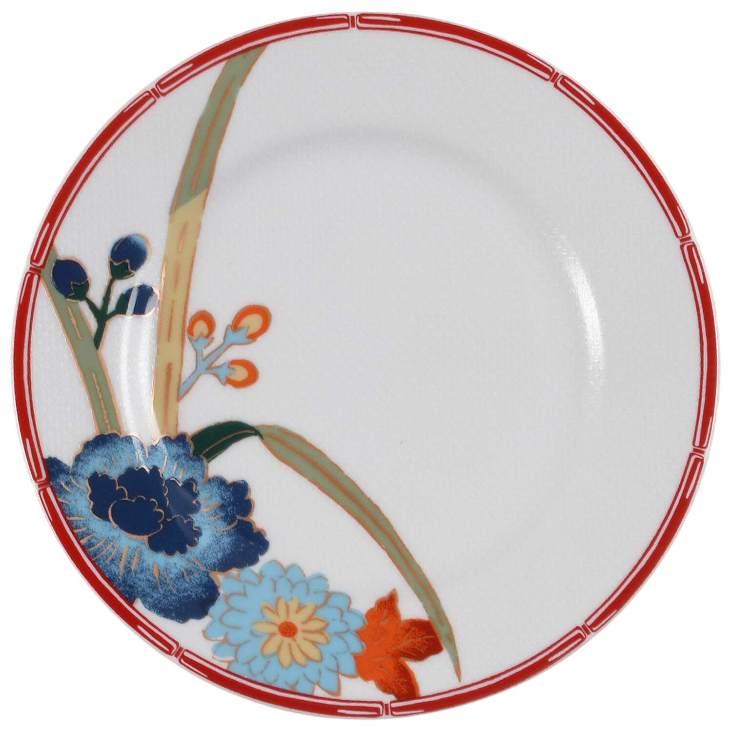 Red Pagoda Tidbit Dish by Ralph Lauren China-1