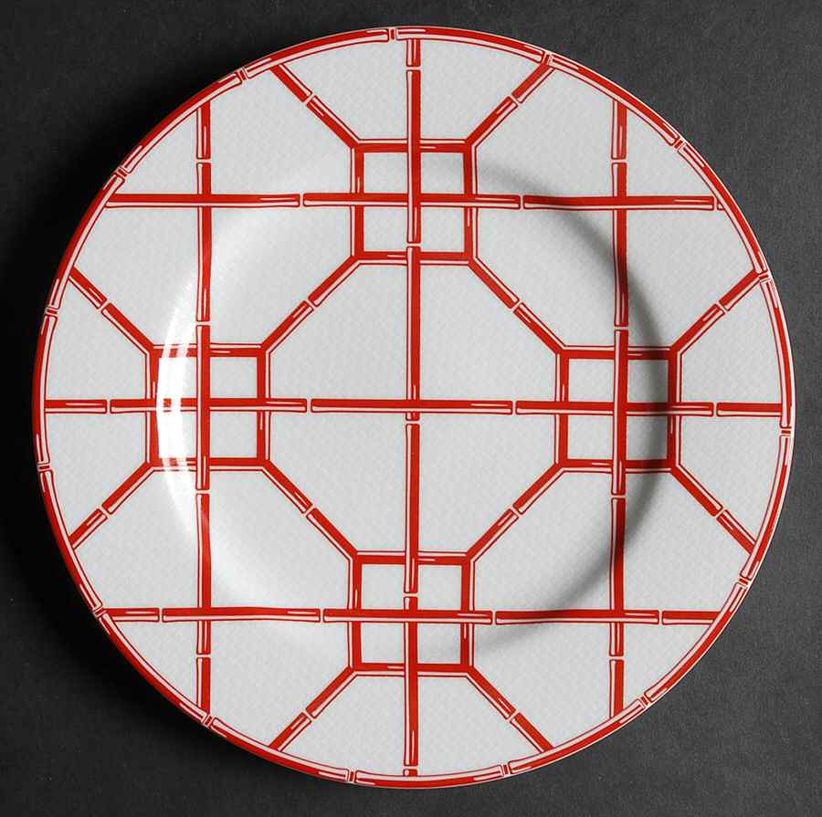 Red Pagoda Salad Plate by Ralph Lauren China-1