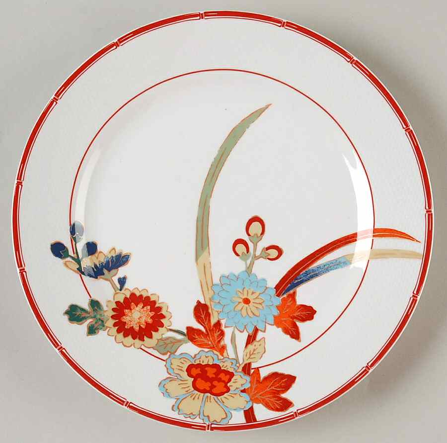Red Pagoda Luncheon Plate by Ralph Lauren China-1