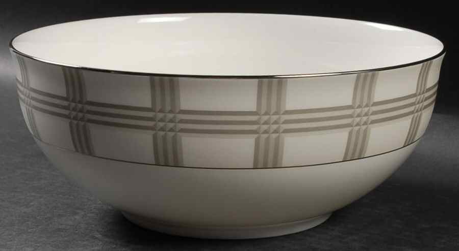 Glen Plaid 8" Round Vegetable Bowl by Ralph Lauren China-1