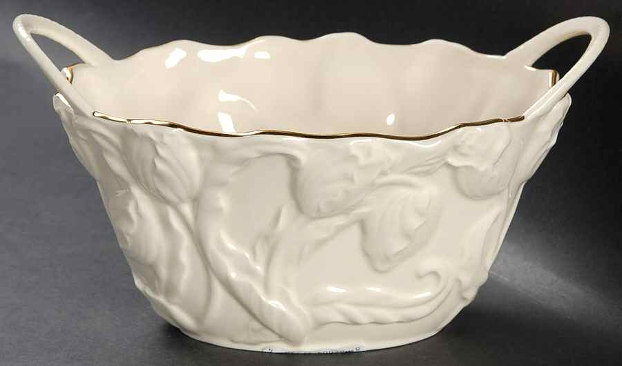 Tulip 8" Handled Basket by Lenox-1
