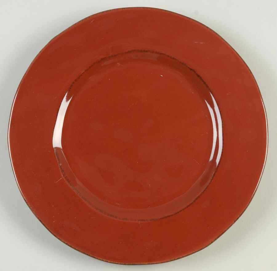 Heritage Park Red Salad Plate by Linden Street-1