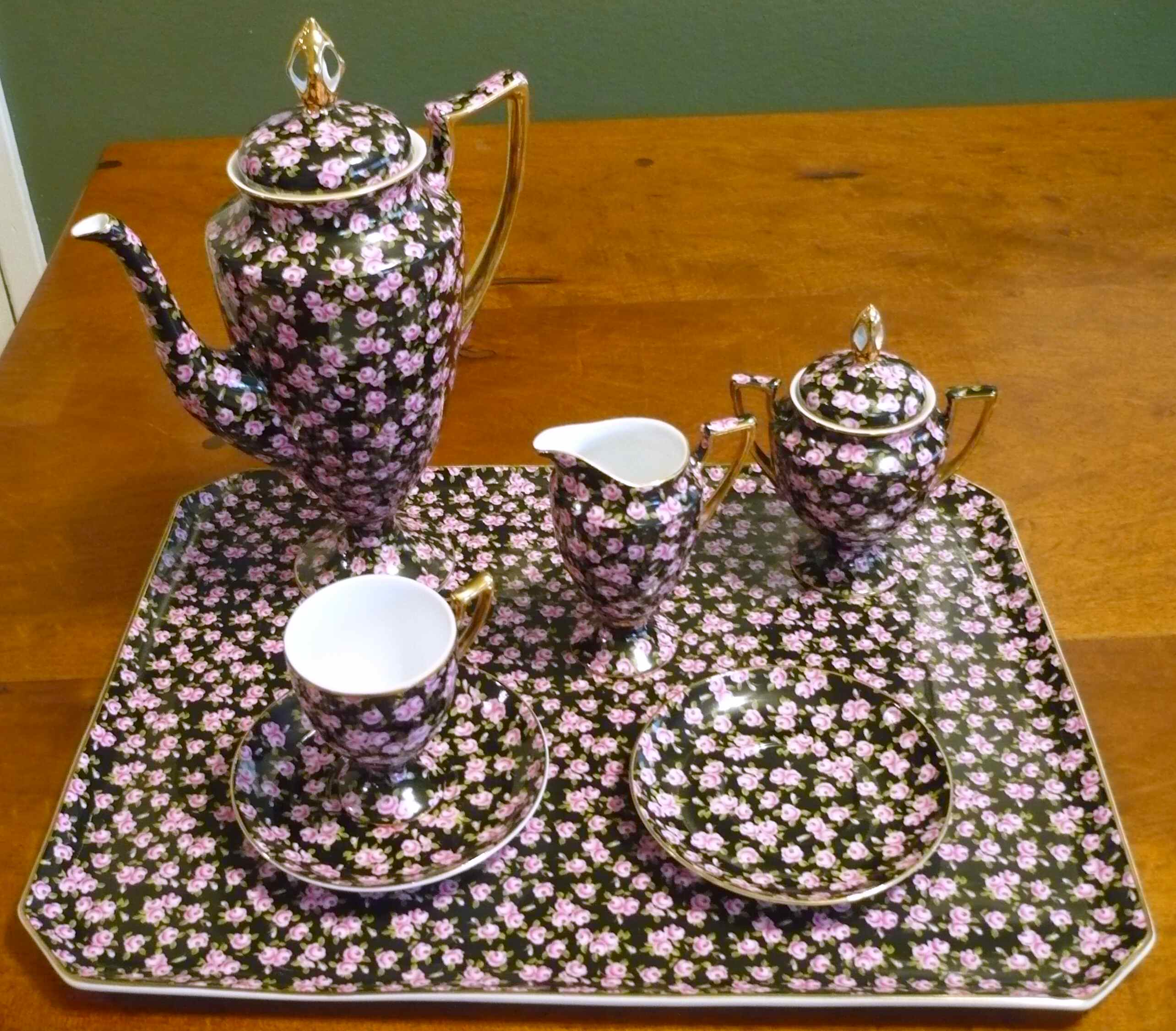 LIM460 Mini Coffee Pot & Lid by Limoges-French-1