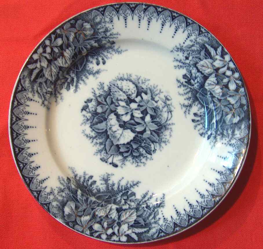 Violette Salad Plate by Luneville-1