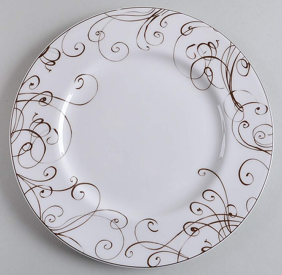 Chocolate Luncheon/Salad Plate by Lenox-1