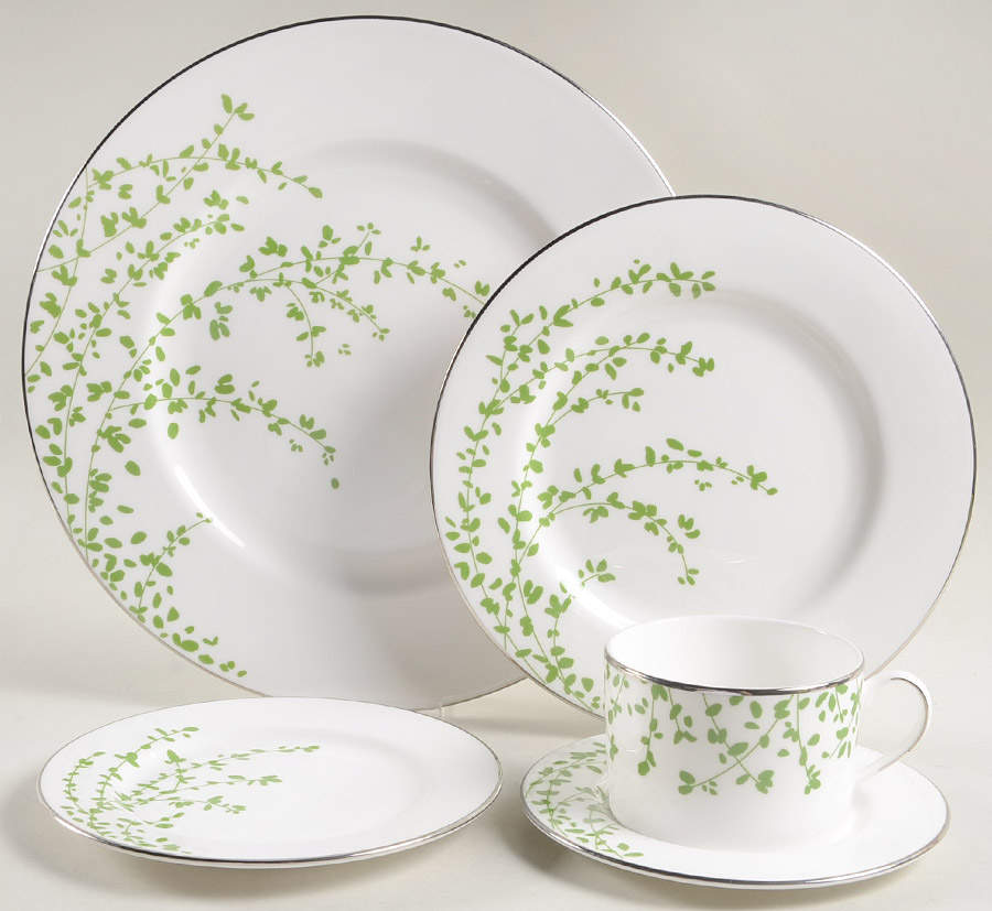Gardner Street Green 5 Piece Place Setting by Lenox-1