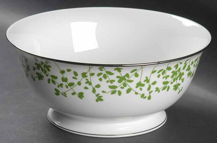 Gardner Street Green 8" Round Serving Bowl by Lenox-1