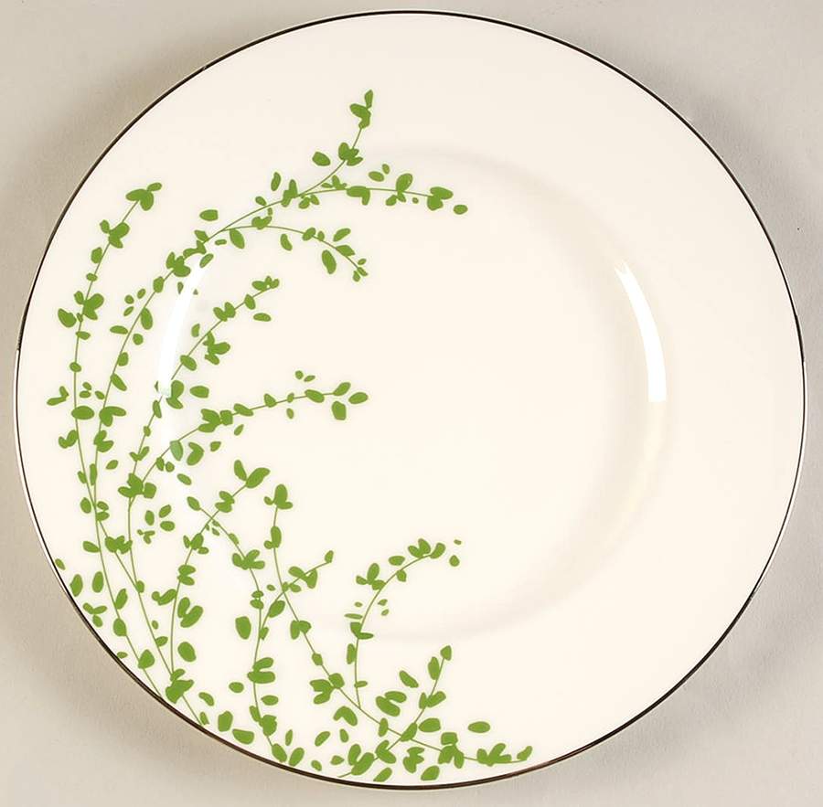Gardner Street Green Accent Luncheon Plate by Lenox-1