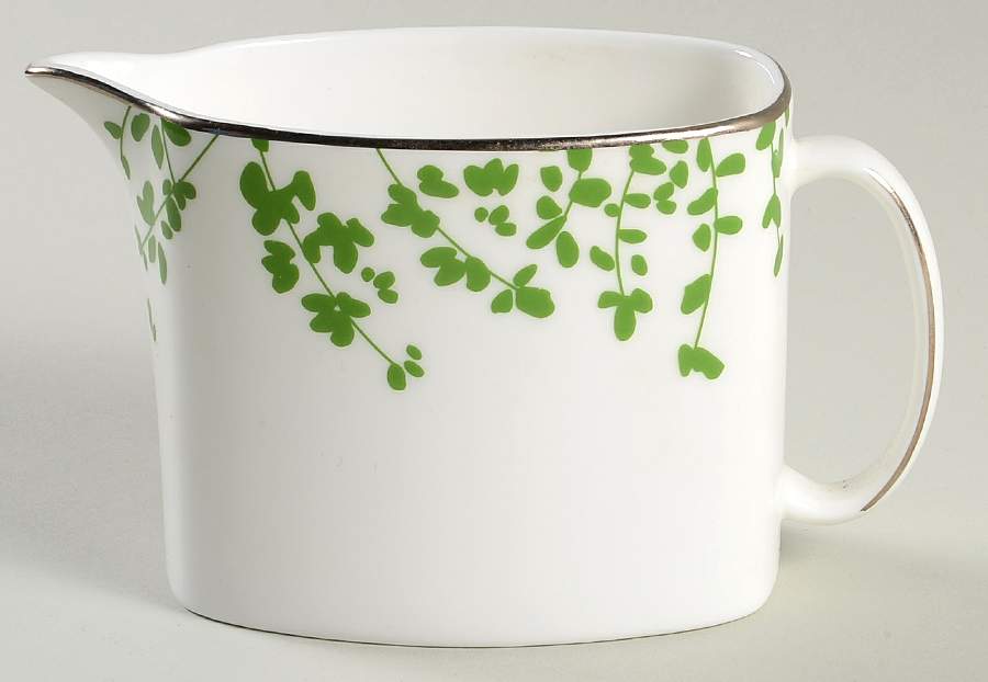 Gardner Street Green Creamer by Lenox-1