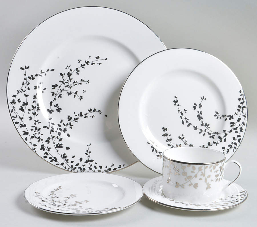 Gardner Street Platinum 5 Piece Place Setting by Lenox-1
