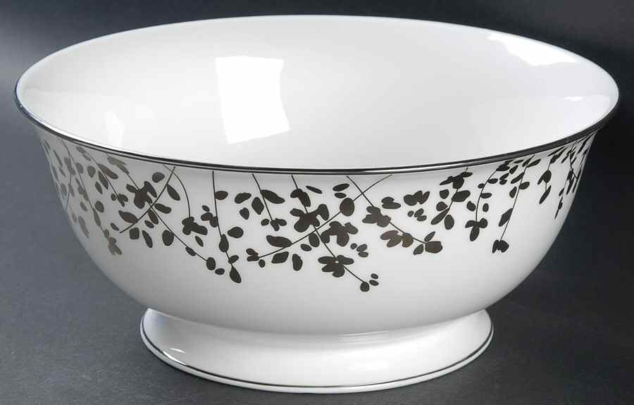 Gardner Street Platinum 8" Round Serving Bowl by Lenox-1