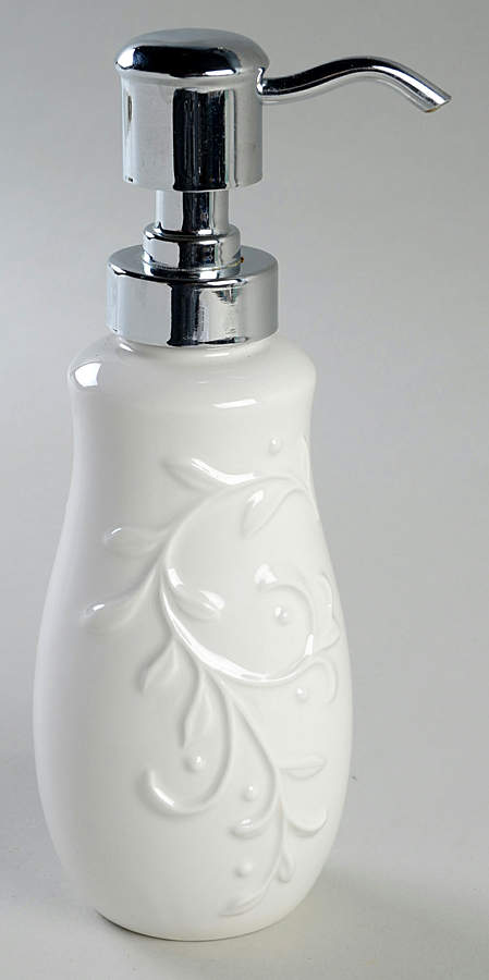 Opal Innocence Carved Lotion Dispenser by Lenox-1