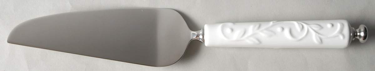 Opal Innocence Carved Pie & Cake Server with Stainless Blade by Lenox-1