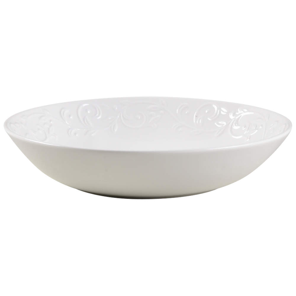 Opal Innocence Carved 9" Individual Pasta Bowl by Lenox-1