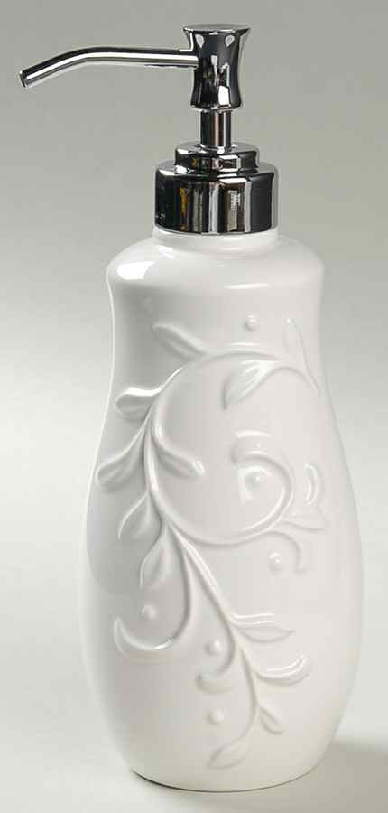 Opal Innocence Carved Lotion Dispenser by Lenox-1