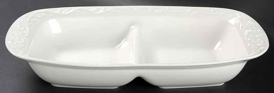 Opal Innocence Carved Divided Server by Lenox-1