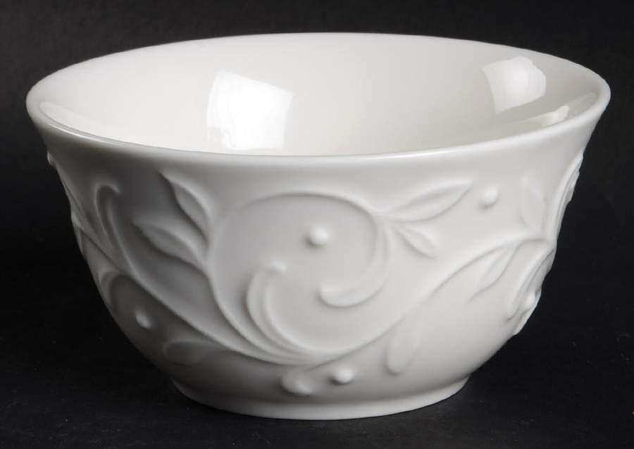 Opal Innocence Carved Dessert Bowl by Lenox-1