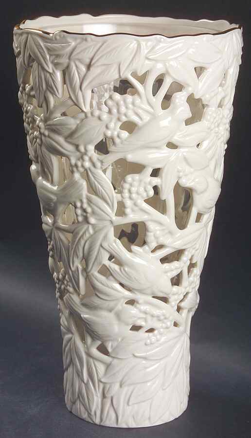 Filigree Forest 10" Vase, No Glass Insert by Lenox-1