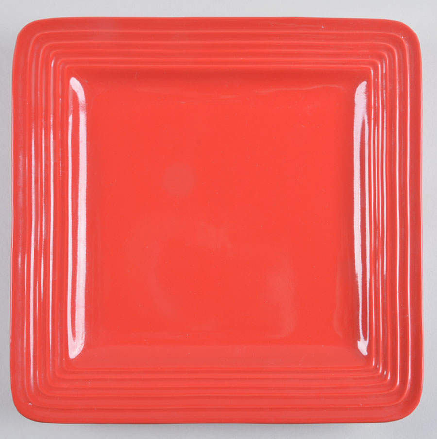 Dekko Vintage Red (Scarlett) Dinner Plate by Laurie Gates-1