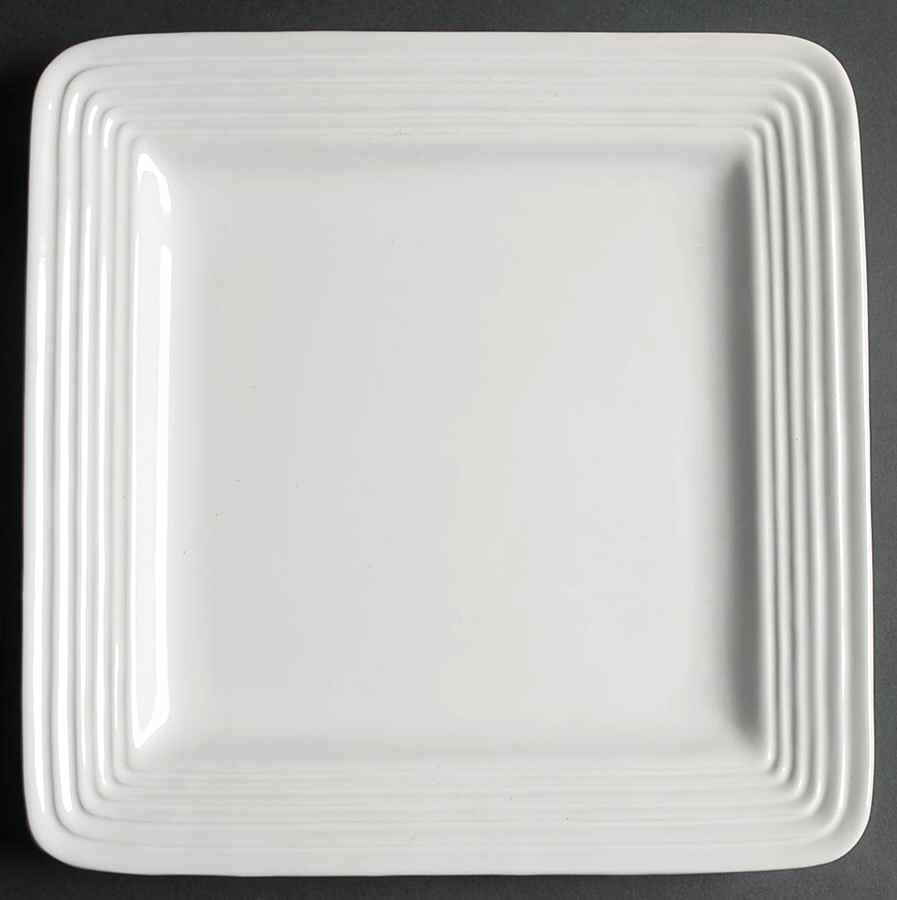 Dekko Vintage White Dinner Plate by Laurie Gates-1