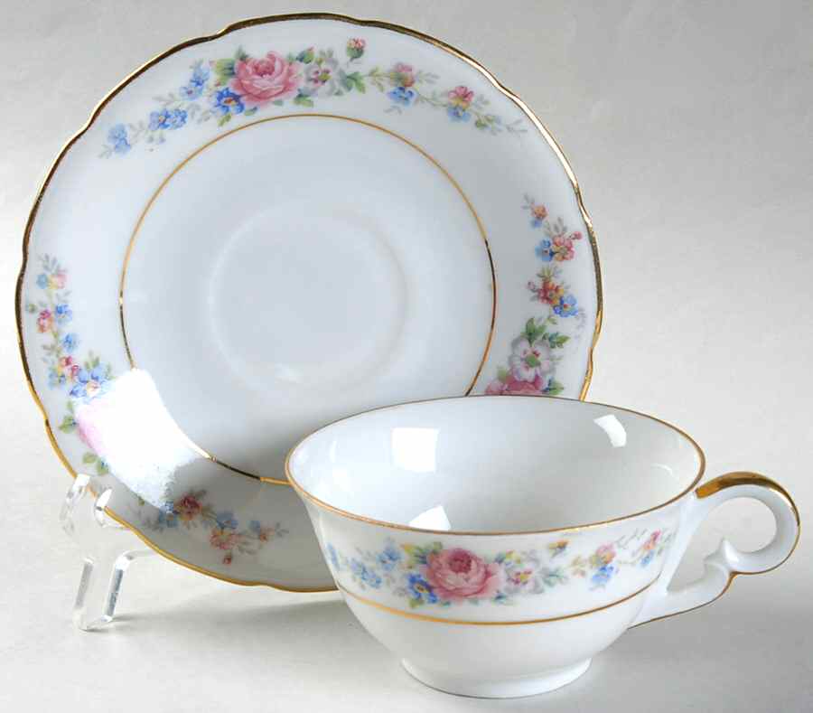 LTE11 Flat Cup & Saucer Set by Le Tallec-1