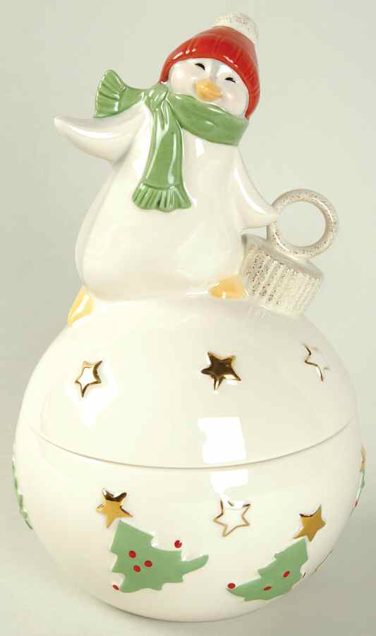 Merry Musicals Penguin Music Box by Lenox-1