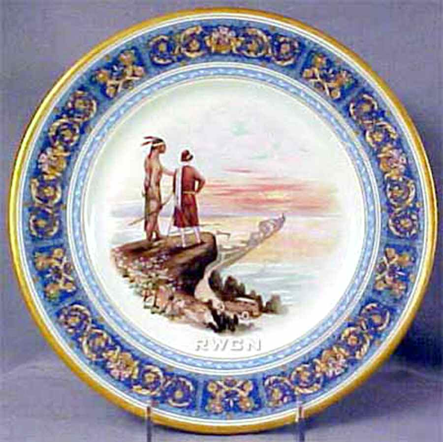 Montauk Manor Dinner Plate by Scammell-1