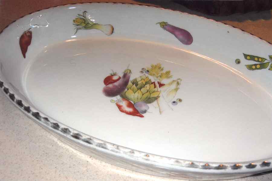 LOL24 16" Oval Serving Platter by Louis Lourioux-1