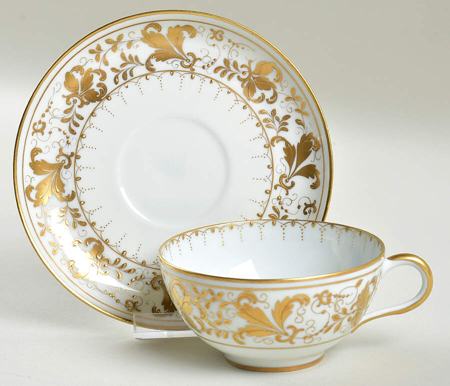 LTE12 Flat Cup & Saucer Set by Le Tallec-1