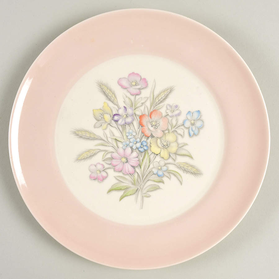 Oslo Lc Pink (Candlelight) Salad Plate by Limoges-American-1