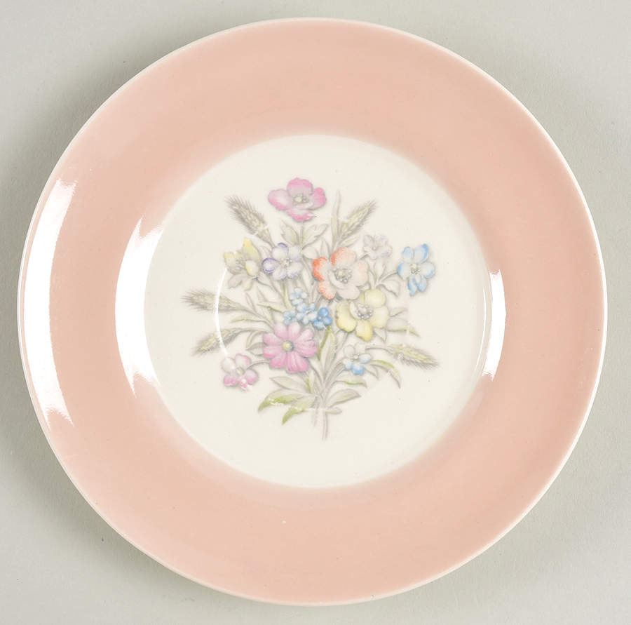 Oslo Lc Pink (Candlelight) Saucer by Limoges-American-1