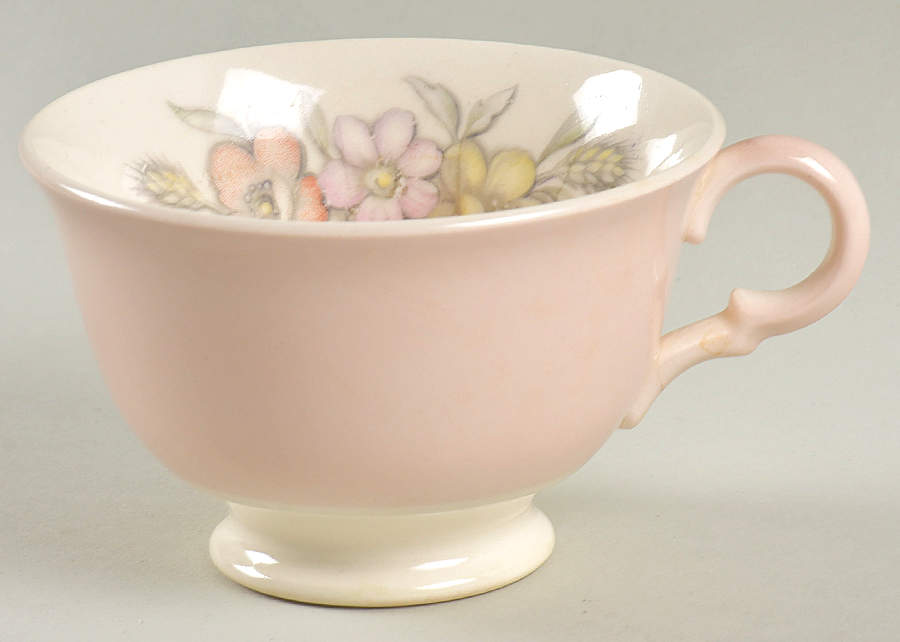 Oslo Lc Pink (Candlelight) Footed Cup by Limoges-American-1