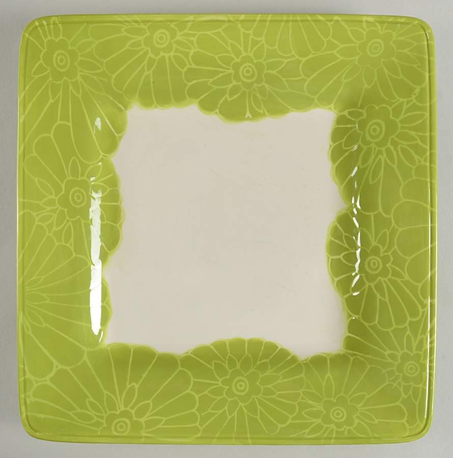 Lola Square Dinner Plate by Laurie Gates-1