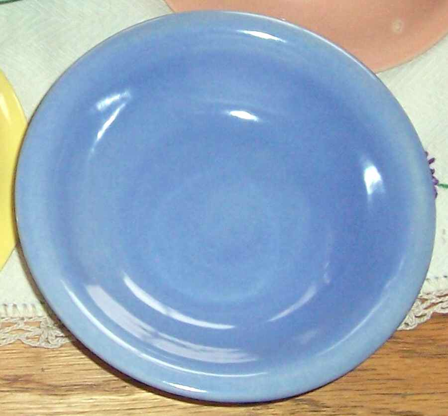 Mariposa Blue (Powder) Fruit/Dessert (Sauce) Bowl by Laurel (USA)-1