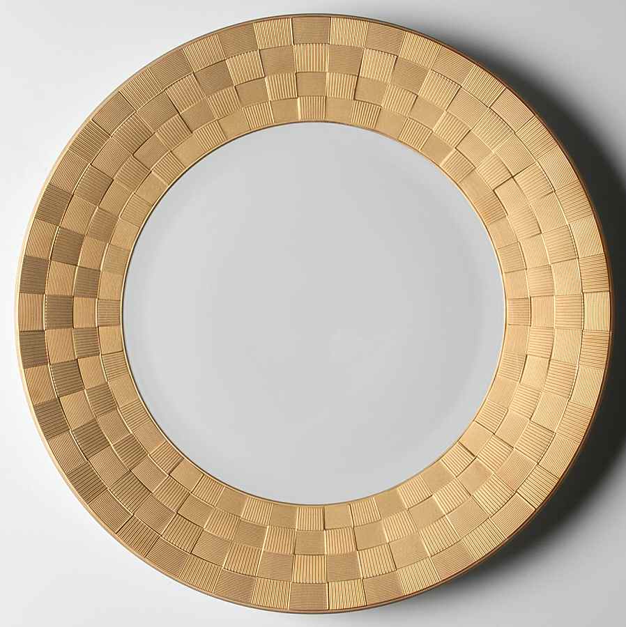 Byzanteum Gold Service Plate (Charger) by L'Objet-1