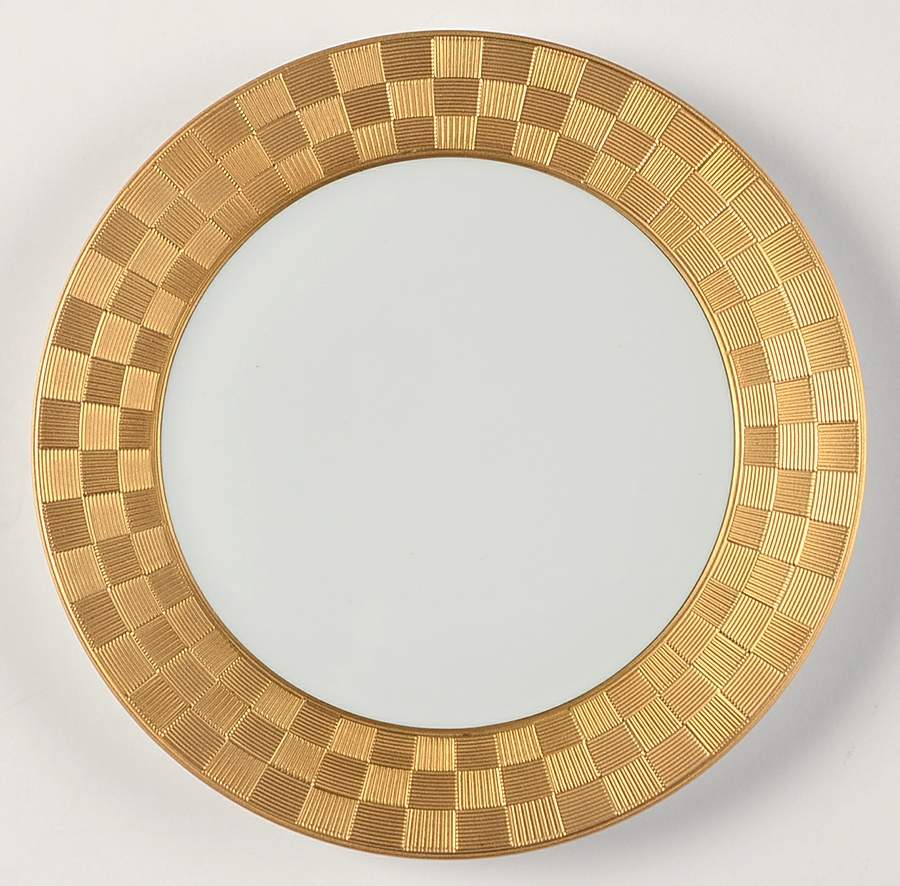 Byzanteum Gold Bread & Butter Plate by L'Objet-1